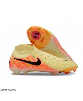 Nike Phantom Luna II Elite Firm Ground High Top Yellow Orange Black Football Boots
