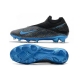 Nike Phantom VSN 2 Elite DF Firm Ground -Black Laser Blue Anthracite Football Boots