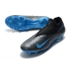 Nike Phantom VSN 2 Elite DF Firm Ground -Black Laser Blue Anthracite Football Boots