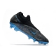 Nike Phantom VSN 2 Elite DF Firm Ground -Black Laser Blue Anthracite Football Boots