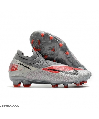Nike Phantom VSN 2 Elite DF Firm Ground -Bomber Grey Black Football Boots