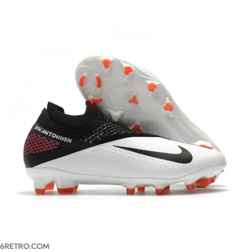 Nike Phantom VSN 2 Elite DF Firm Ground White Black Laser Crimson Football Boots Nike Phantom VSN 2 Elite DF Firm Ground White Black Laser Crimson Football Boots