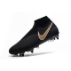 Nike Phantom VSN Elite DF SG-Pro Anti Clog Black Gold Football Boots