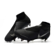 Nike Phantom VSN Elite DF SG-Pro Anti Clog Black Silver Football Boots