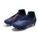 Nike Phantom VSN Elite DF SG-Pro Anti Clog Blue Saphir Red Football Boots