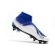 Nike Phantom VSN Elite DF SG-Pro Anti Clog Blue White Silver Football Boots