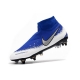 Nike Phantom VSN Elite DF SG-Pro Anti Clog Blue White Silver Football Boots
