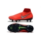 Nike Phantom VSN Elite DF SG-Pro Anti Clog Crimson Silver Football Boots