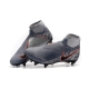 Nike Phantom VSN Elite DF SG-Pro Anti Clog Grey Silver Football Boots