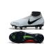 Nike Phantom VSN Elite DF SG-Pro Anti Clog Platinum Black Crimson Football Boots