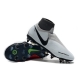 Nike Phantom VSN Elite DF SG-Pro Anti Clog Platinum Black Crimson Football Boots