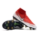 Nike Phantom VSN Elite DF SG-Pro Anti Clog Red White Silver Football Boots