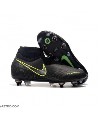 Nike Phantom Vision Elite DF SG-Pro AC Black Volt Football Boots