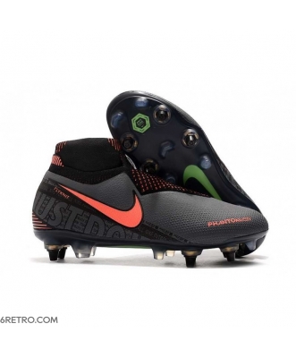 Nike Phantom Vision Elite DF SG-Pro AC Dark Grey Bright Mango Football Boots