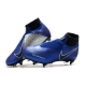 Nike Phantom Vision Elite DF SG-Pro AC Racer Blue Black Metallic Silver Football Boots