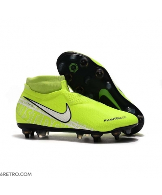 Nike Phantom Vision Elite DF SG-Pro AC Volt White Football Boots