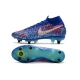 Nike Superfly Vii Elite Sancho Firm Ground Racer Blue White Aurora Green Black Football Boots