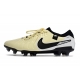 Nike Tiempo Legend 10 Elite Firm Ground Beige Black Football Boots