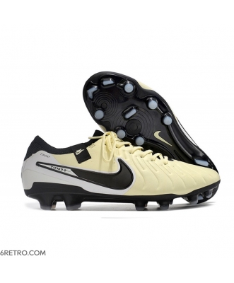 Nike Tiempo Legend 10 Elite Firm Ground Beige Black Football Boots