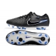 Nike Tiempo Legend 10 Elite Firm Ground Black Chrome Hyper Royal Football Boots