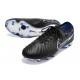 Nike Tiempo Legend 10 Elite Firm Ground Black Chrome Hyper Royal Football Boots