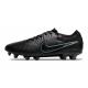 Nike Tiempo Legend 10 Elite Firm Ground Black Deep Jungle Football Boots