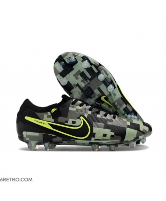 Nike Tiempo Legend 10 Elite Firm Ground Green Black Football Boots