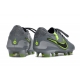 Nike Tiempo Legend 10 Elite Firm Ground Grey Black Green Football Boots