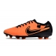 Nike Tiempo Legend 10 Elite Firm Ground Orange Black Football Boots