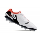 Nike Tiempo Legend 10 Elite Firm Ground White Black Bright Crimson Football Boots