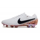 Nike Tiempo Legend 10 Elite Firm Ground White Black Orange Football Boots