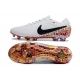 Nike Tiempo Legend 10 Elite Firm Ground White Black Orange Football Boots