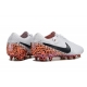 Nike Tiempo Legend 10 Elite Firm Ground White Black Orange Football Boots