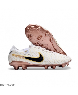 Nike Tiempo Legend 10 Elite Firm Ground White Gold Black Football Boots