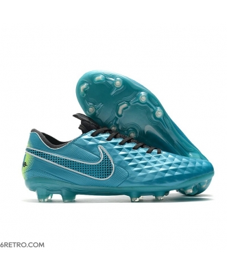 Nike Tiempo Legend 8 Elite Firm Ground ACC - Aquamarine White Lime Glow Football Boots