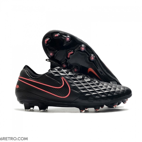 Nike Tiempo Legend 8 Elite Firm Ground ACC - Black Pink Football Boots Nike Tiempo Legend 8 Elite Firm Ground ACC - Black Pink Football Boots