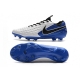 Nike Tiempo Legend 8 Elite Firm Ground ACC - White Black Royal Football Boots Nike Tiempo Legend 8 Elite Firm Ground ACC - White Black Royal Football Boots