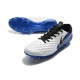 Nike Tiempo Legend 8 Elite Firm Ground ACC - White Black Royal Football Boots Nike Tiempo Legend 8 Elite Firm Ground ACC - White Black Royal Football Boots