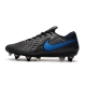 Nike Tiempo Legend 8 Elite SG-Pro AC Black Blue Hero Football Boots Nike Tiempo Legend 8 Elite SG-Pro AC Black Blue Hero Football Boots