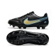 Nike Tiempo Legend 9 Elite Firm Ground Black Gold Blue Football Boots