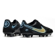 Nike Tiempo Legend 9 Elite Firm Ground Black Gold Blue Football Boots