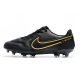 Nike Tiempo Legend 9 Elite Firm Ground Black Metallic Dark Grey Anthracite Football Boots