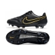 Nike Tiempo Legend 9 Elite Firm Ground Black Metallic Dark Grey Anthracite Football Boots