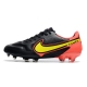 Nike Tiempo Legend 9 Elite Firm Ground Black Red Yellow Football Boots
