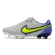 Nike Tiempo Legend 9 Elite Firm Ground Grey Fog Volt Sapphire Football Boots