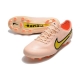 Nike Tiempo Legend 9 Elite Firm Ground Guava Ice Yellow Strike Sunset Glow Football Boots
