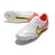 Nike Tiempo Legend 9 Elite Firm Ground Motivation - White Volt Bright Crimson Football Boots Nike Tiempo Legend 9 Elite Firm Ground Motivation - White Volt Bright Crimson Football Boots