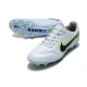 Nike Tiempo Legend 9 Elite Firm Ground Recharge - White Blue Yellow Football Boots