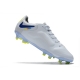 Nike Tiempo Legend 9 Elite Firm Ground Recharge - White Blue Yellow Football Boots