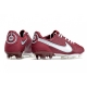 Nike Tiempo Legend 9 Elite Firm Ground Team Red White Mystic Hibiscus Football Boots